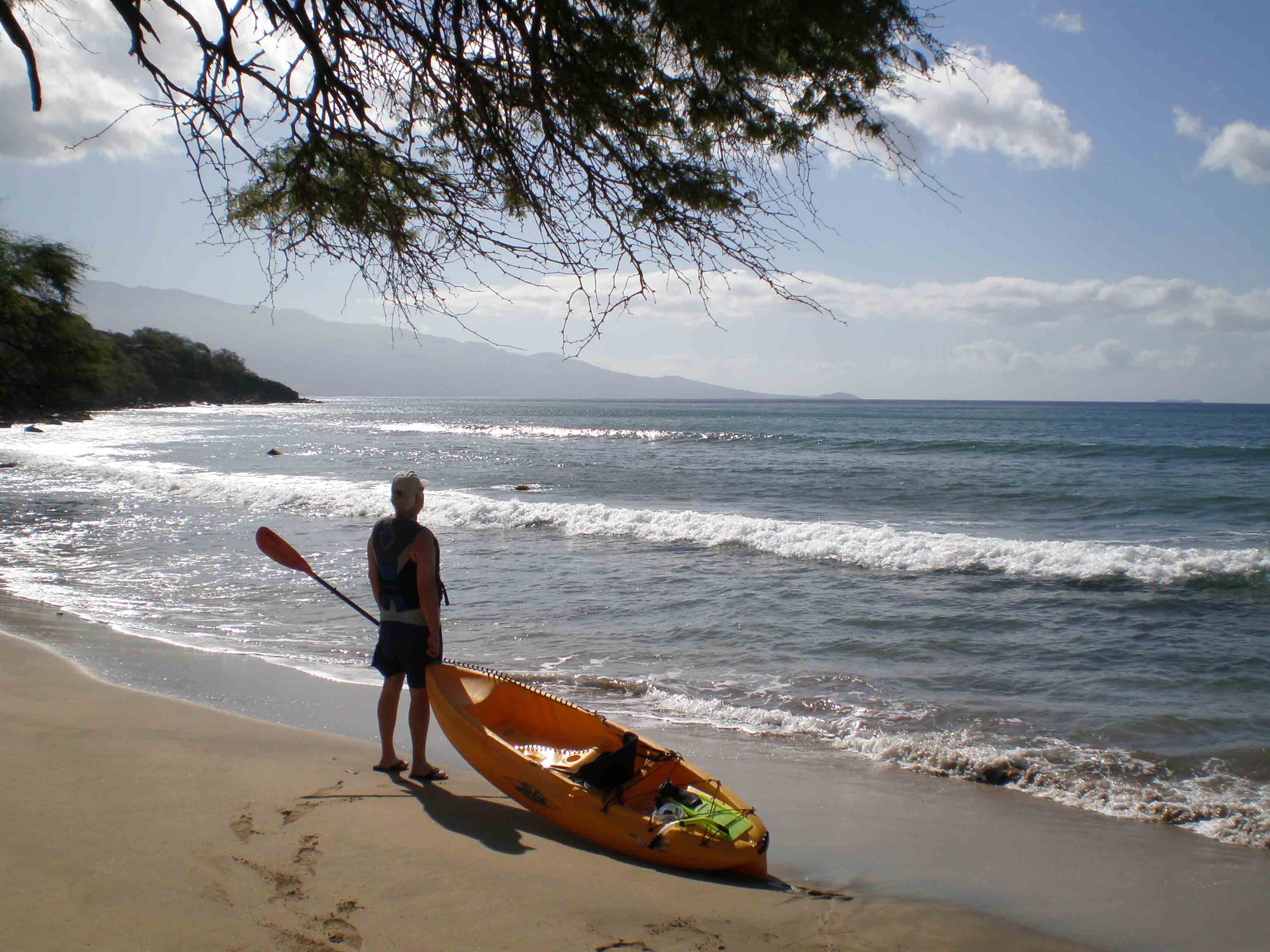 Kayaking at Makena Landing